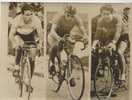 P 239 - PHOTO - CRITERIUM 1955 - DE G. à  D. Carrera, Dupont, Anastasi - Voir Description - - Ciclismo