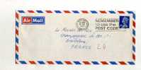 - GRANDE-BRETAGNE . AFFRANCHISSEMENT SIMPLE SUR ENVELOPPE  AIRMAIL DE 1984  POUR LA FRANCE - Brieven En Documenten