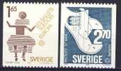 Sweden 1983. EUROPE/CEPT Michel 1237-38. MNH(**) - Unused Stamps