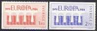 Sweden 1984. EUROPE/CEPT Michel 1270-71. MNH(**) - Unused Stamps