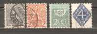 NETHERLANDS 1923 - DEFINITIVE - CPL. SET - USED OBLITERE GESTEMPELT - Usados