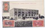 Carte Postale Recommandée De Porto Novo Pour Belgique (Palais De Justice De Cotonou) - Lettres & Documents