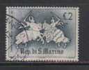 San Marino Used  1963, Ancient Tournments On Horses, Sports - Used Stamps