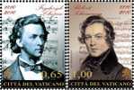 CITTA´ DEL VATICANO - VATIKAN STATE - ANNO 2010 -  MUSICISTI - NUOVI MNH ** - Unused Stamps