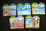 MAC DONALD / LE BOSSU DE NOTRE DAME 1996 / 5 Boite Happy Meal 1996  / NEUF Pas Servi - McDonald's