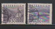 Austria Used, 2v Scenes, 30 & 50 - Used Stamps