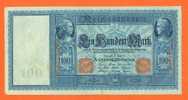 Billet   De 100 Marks Allemagne 21/04/1910 - Voir 2 Scans - 100 Mark