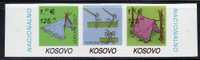 KOSOVO 2007 EUROPA CEPT  Set + Tablet Imperforated  MNH - 2007