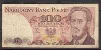 Polen 100 Zlotych 1986    Gebruikt - Polen