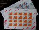 Taiwan 1995 Anti-Drug Stamps Sheets Medicine Injector Health Hand - Blokken & Velletjes
