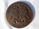 Médaille Groupe Des Mutuelles Du Mans - 140eme Anniversaire 1828 - 1968 - Diam. 6 Cm - Poid - Otros & Sin Clasificación