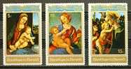Burundi - 1972 - Tableaux - Paintings - Andrea Solario - Raphael - Botticelli - Neufs - Madones