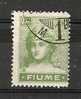 1919 FIUME USATO ALLEGORIE E VEDUTE 5 C - RR7541-2 - Fiume