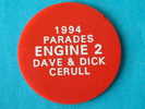 1994 PARADES ENGINE 2 DAVE & DICK CERULL / MILW., WI 53201 (Collector Of Fire ..!) (  For Details, Please See Photo ) ! - Sonstige & Ohne Zuordnung