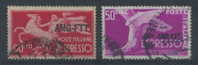 1950 - SASSONE N. 6-7 ESPRESSI COMPLETE SET USED - Exprespost