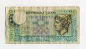 - ITALIE . BIGLIETTO DI STATO  500 L. 1976 - 500 Lire