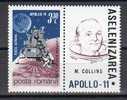 Romania 1969 / Apollo 11 With Label Collins - Neufs