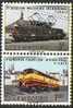 LM0154 Luxembourg 1966 The Train 2v MNH - Nuevos