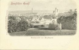 AK Kaufbeuren Allgäu Ortsansicht Litho ~1900 #04 - Kaufbeuren