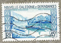 NOUVELLE-CALEDONIE  :  Pirogue à Balencier - Used Stamps