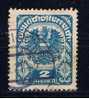 A Österreich 1920 Mi 315 Wappenmarke - Used Stamps