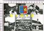 CHABLIS -  5   Vues  -  Blason - Chablis