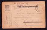 PC  1916 CENSORED K.U.K. SPITAL Dr. KANTOR,SENT TO ROMANIA, Very Rare! - 1ste Wereldoorlog (Brieven)