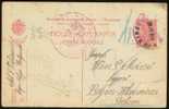 BULGARIA SOPHIA TO SERBIA CENSORED POSTAL CARD STATIONARY WW1 1918 - Oorlog