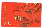 SPAGNA (SPAIN) - DRAGON (REMOTE) - RED - USED  -  RIF. 4243 - Autres & Non Classés