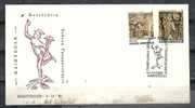 GREECE ENVELOPE (A0454) 4th PANHELLENIC EXHIBITION OF STAMP  -  ILIOUPOLI   3.11.1986 - Postal Logo & Postmarks