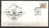 GREECE ENVELOPE   (A0460) STATION OTE "THERMOPYLAI"   -  ATHENS   10.4.1986 - Postal Logo & Postmarks