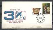 GREECE ENVELOPE (A0476) 30 YEARS EUROPEAN COMMUNITY (1957-1987)  - ATHENS 26.3.1987 - Postal Logo & Postmarks