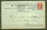 BELGIQUE  Carte Postal  Publicitaire 1905 Obl. - Sonstige & Ohne Zuordnung
