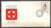 GREECE ENVELOPE (A0559) 100 YEARS GREEK RED CROSS  -  ATHENS 23.9.77 - Postal Logo & Postmarks