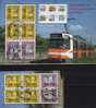 EXPO 1997 Hongkong 746,773 ZD+Block 51 O 20€ Stadt-Straßenbahn Stamp On Stamp Tram Sheet Exposition Hb Bloc Bf HONG KONG - Collezioni & Lotti