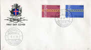 Iceland 1971 - FDC With CEPT Stamps - FDC