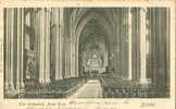 Britain United Kingdom The Cathedral, Nave East, Bristol Old Postcard [P1564] - Bristol