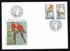 BIRDS 2 COVERS FDC 1999 ,ROMANIA. - Canards