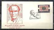 GREECE ENVELOPE (A0919) 20 YEARS SINCE DEATH OF GREAT NIKOS KAZANTZAKIS - HERAKLEIO 26.10.77 - Maschinenstempel (Werbestempel)