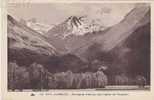 CPSM  Des Environs D´ ARGELES  (65) - Montagnes D'Arrouy Vers L'Eglise De Poueylaün - Argeles Gazost