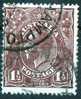 Australia 1918 King George V 1.5d Red-brown - Large Multiple Wmk Used - Actual Stamp - Hampton - SG52 - Used Stamps