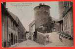 REGNY - Rue De La Gare Et Vieille Tour De La Prison. - Saint Chamond