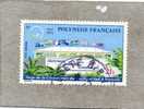 POLYNESIE Française : 25 Ans De La Commission Du Pacifique-Sud : Siège De L´Organisation à Nouméa- Aviation - Avion - - Used Stamps