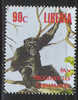 Q880.-.LIBERIA .-. 1993 .-. SCOTT #: 1160f  MNH .-. CHIMPANZES / CHIMPANCES. - Chimpanzees