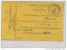 CP Service Obl.Mons 1931 ( Courrier Juge De Paix Vers Etat Civil )  >> - Covers & Documents