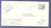 Canada Airmail ROCANVILLE Saskatchwan 1960 Cover To MONJROVIA Calif. USA PION-ERA Saskatoon Commercial Cancel !! - Poste Aérienne