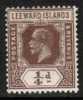 LEEWARD ISLANDS   Scott #  61*  F-VF MINT LH - Leeward  Islands