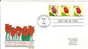 USA 1992 FDC Tulips Flora Tulip Flower Flowers - 1991-2000