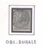 Timbre No 17 Oblitération RURALE - Annulé Par Cercle De Barres Muettes  --  B6/549 - 1865-1866 Perfil Izquierdo