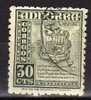 ANDORRE ESPAGNOL 1948 Armoirie Andorra  Yv 45 Obl - Gebraucht